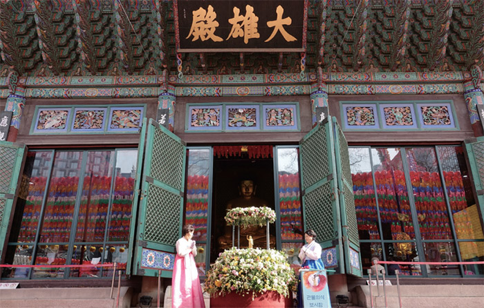 曹渓寺の灌仏儀式