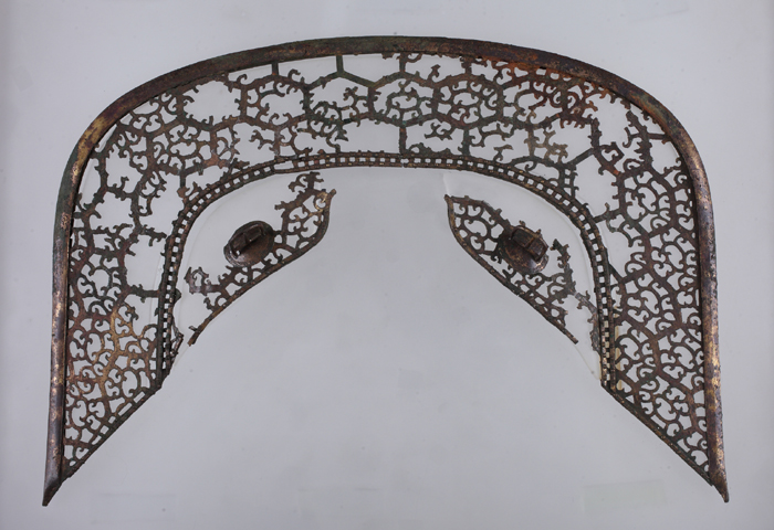 삼국시대 5~6세기 대구 달성고분군 출토 말안장 장식. 