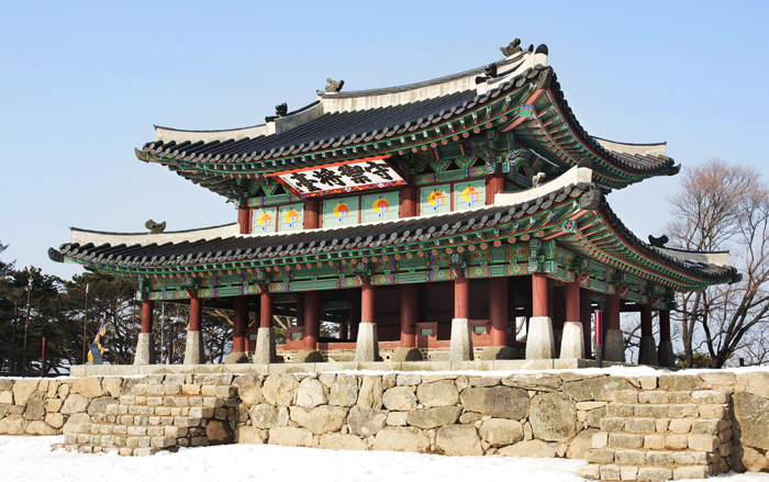 위기사태 발생시 왕이 머물며 지휘한 수어장대(사진 제공 남한산성문화관광사업단)