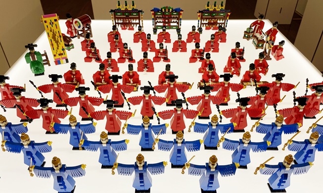 韓国の文化遺産をレゴで再現