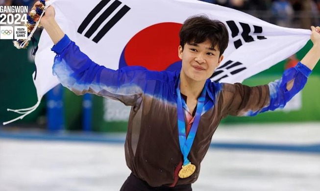 [2024江原冬季ユース五輪]韓国 フィギュア男子 初の金メダル