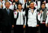 ソチ五輪韓国選手団結団式、目標は3大会連続の10位以内