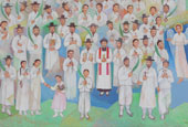 殉教した福者124人全員の肖像画を公開  