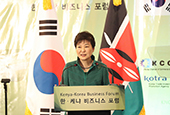 朴大統領、韓・ケニアの経済協力拡大を望む