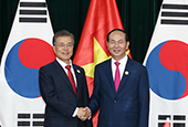 韓国・ベトナム首脳会談（２０１７年１１月）