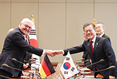 韓国・ドイツ首脳会談（２０１８年２月）