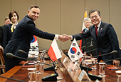 韓国・ポーランド首脳会談（２０１８年２月）