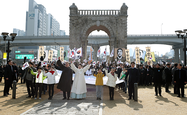 ３・１独立運動は、韓国国民の主権の根源