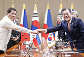 韓国・フィリピン首脳会談（２０１７年６月）