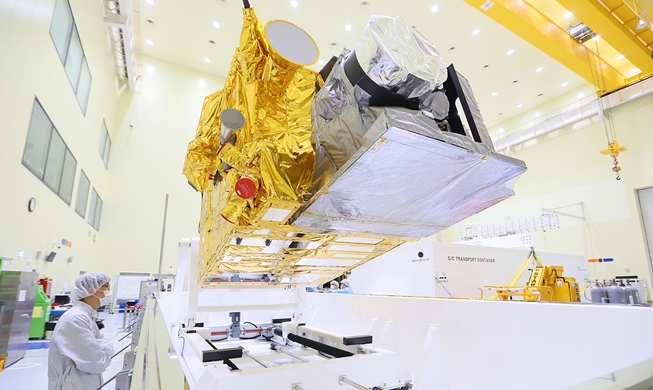 韓国の気象衛星、１１~１２月打ち上げへ