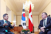 韓国・デンマーク首脳会談（２０１８年１０月）