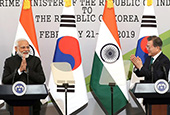 韓国・インド首脳会談（２０１９年２月）
