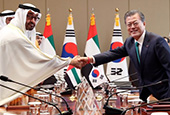 韓国・ＵＡＥ首脳会談（２０１９年２月）