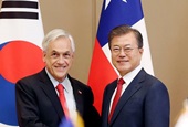韓・チリ首脳会談（２０１９年４月）