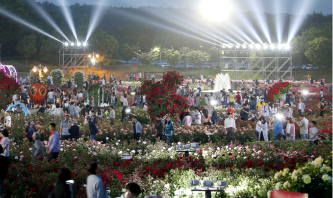 ２０１９蔚山大公園バラ祭り