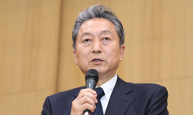 鳩山由紀夫元首相、「ホワイト国除外解除」を呼びかけ