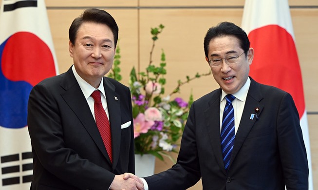 尹大統領、岸田首相と電話会談