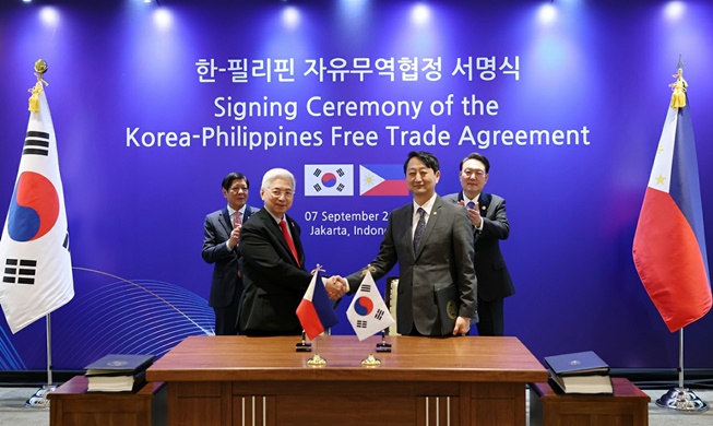 韓国、フィリピンとＦＴＡ正式に署名···自動車輸出の競争力上昇を期待