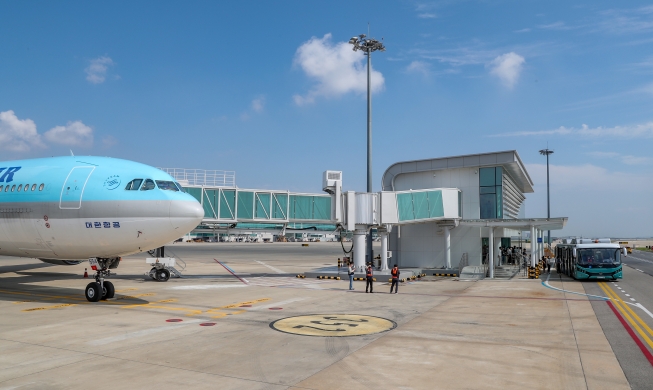 仁川国際空港 米国・ドイツに続き係留施設オープン