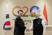 韓・インド首脳会談(2023年9月)