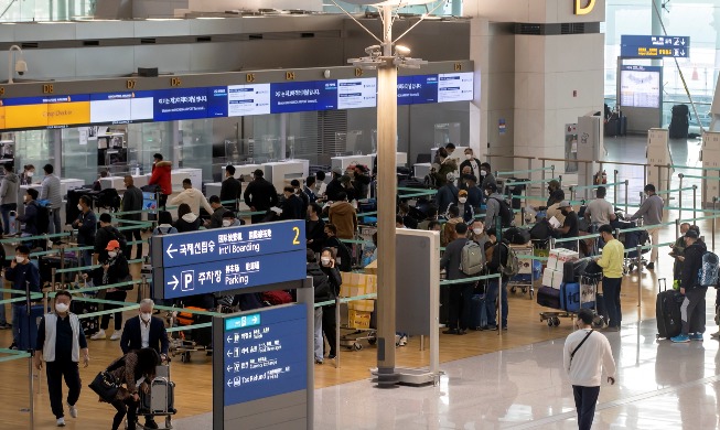 仁川国際空港　１日の旅客数が９万人突破