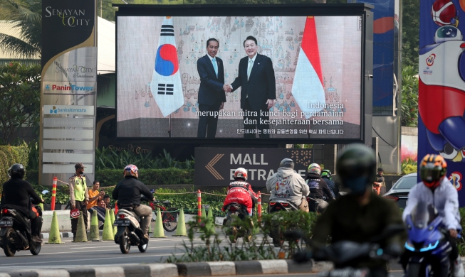 インドネシアで広告映像を上映―韓国・インドネシアの協力を強調