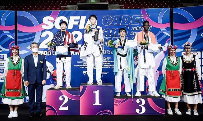 世界青少年テコンドー選手権大会　韓国が総合優勝