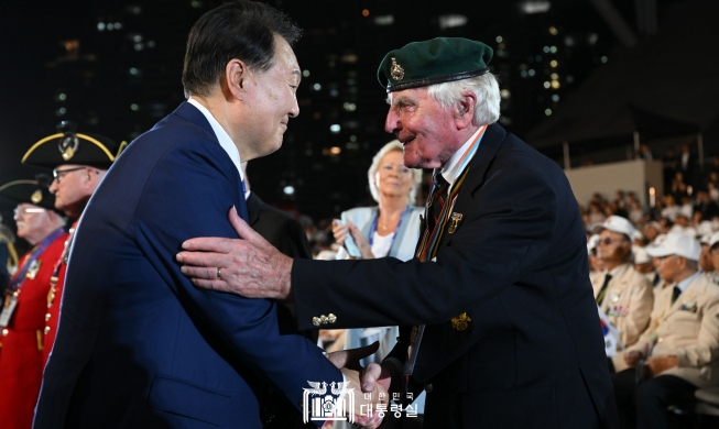 尹大統領、「大韓民国の自由を守り抜いた国連軍、真の英雄」
