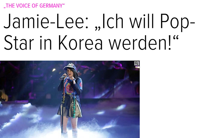 ドイツのティーンエイジャーアーティスト、ジェミー・リー・クリーヴィッツの夢はK-Popスターになることだと報じたドイツ・ビルト紙のインタビュー記事