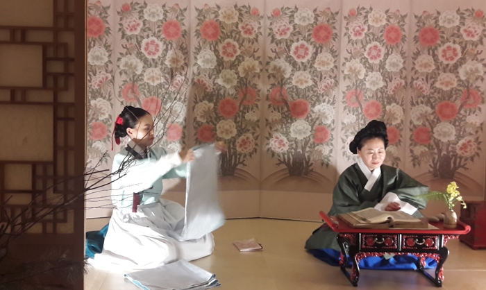 宮中女官生活の再演イベント
