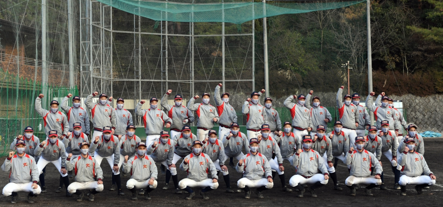 ▲ 한국계 교토 국제고등학교 야구부. 교토 국제고등학교 공식 홈페이지