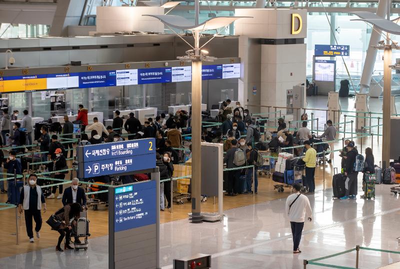 仁川国際空港・第１ターミナルの様子＝聯合ニュース