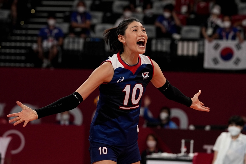 「今年のスポーツ選手」で４位に選ばれたキム・ヨンギョン