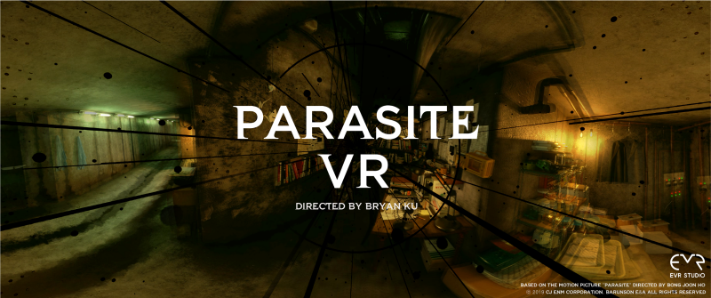 映画「パラサイト　半地下の家族」のＶＲコンテンツ