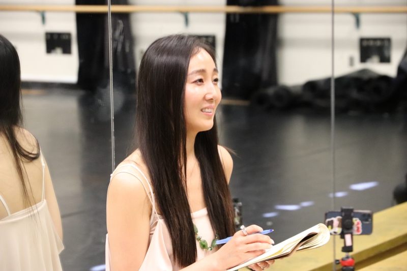 サンディエゴ州立大学（ＳＤＳＵ）舞踊科のオ·ジュヨン教授。