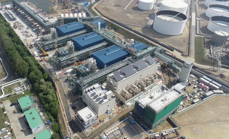 ８日から本格的に稼動を始めた「仁川液化水素プラント」の全景＝産業通商資源部