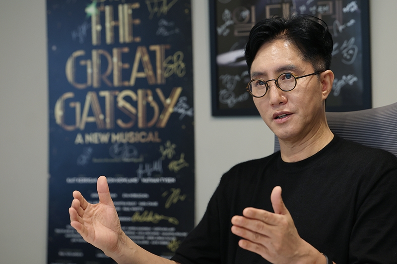 米ニューヨーク・ブロードウェイで大ヒット中の「グレート・ギャツビー」の制作会社、ＯＤ ＣＯＭＰＡＮＹの辛春洙プロデューサー＝ソウル・江南区、イ・ジュニョン