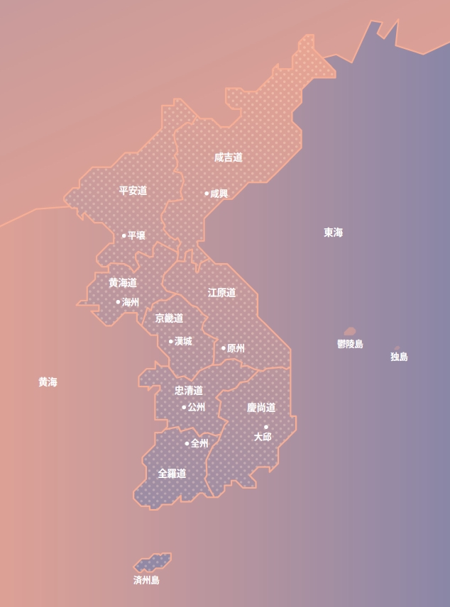 joseon map