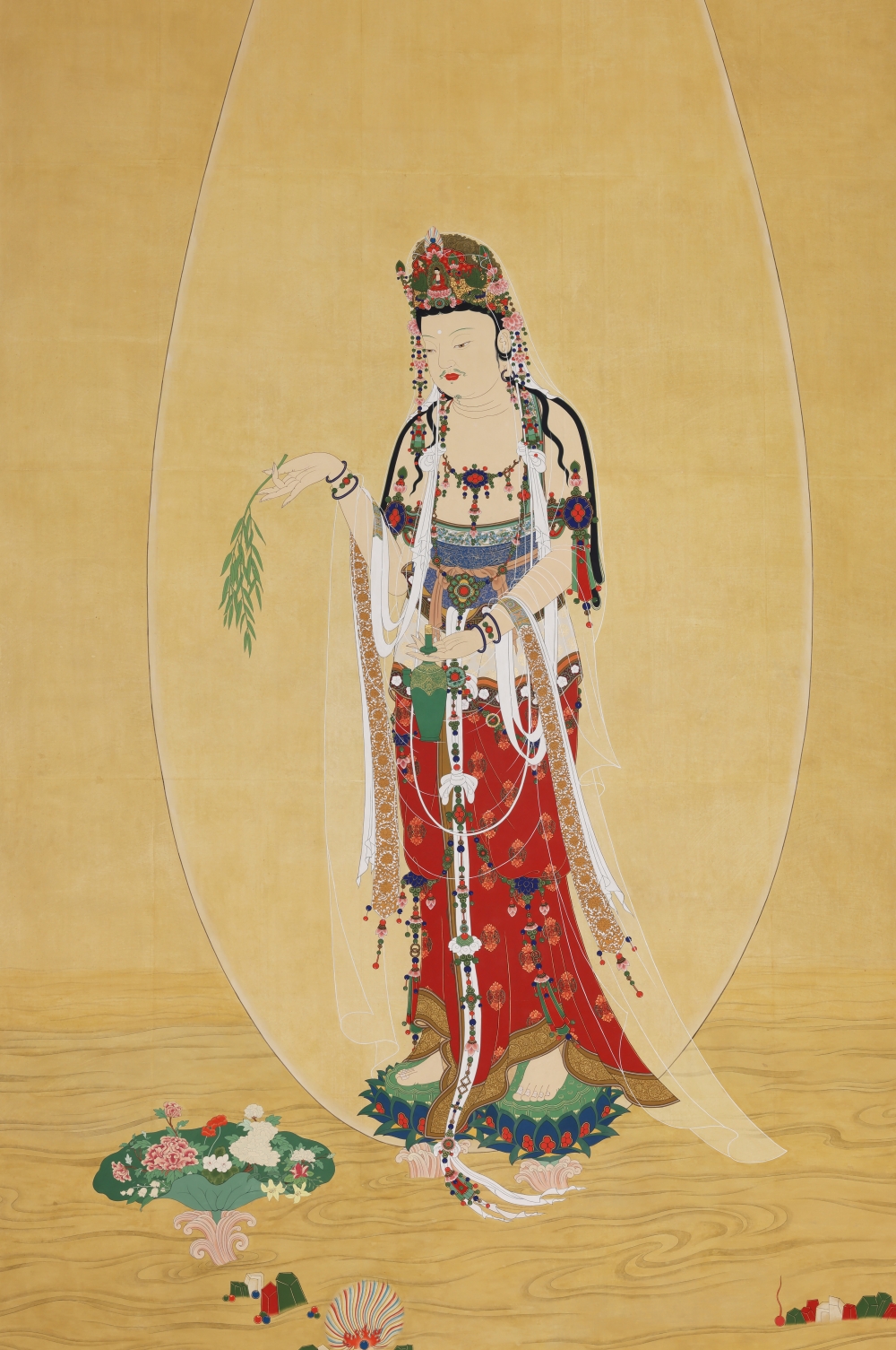 ソンチョン作「観世音菩薩」'