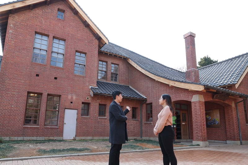 釜山市西区に位置する「景武台」。韓国戦争当時、大統領官邸および執務室として使用された。現在は、「臨時首都記念館」として運営されている＝イ・ジョンウ