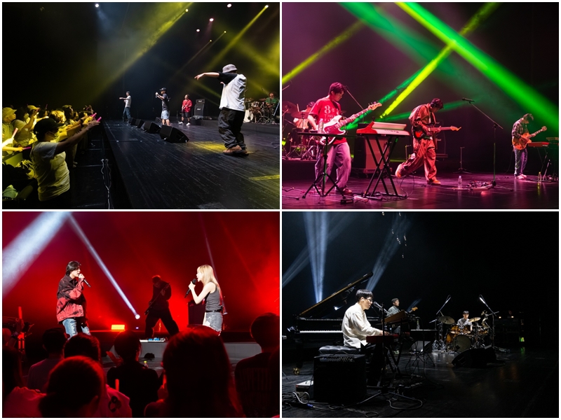 駐大阪韓国文化院は、昨年９月１３日と１４日に、ジャズ・ロック・ヒップホップ・エレクトロニックなど、韓国の大衆音楽を紹介する「K-MUSIC Festival in Osaka 多様多感」を開催した＝駐大阪韓国文化院