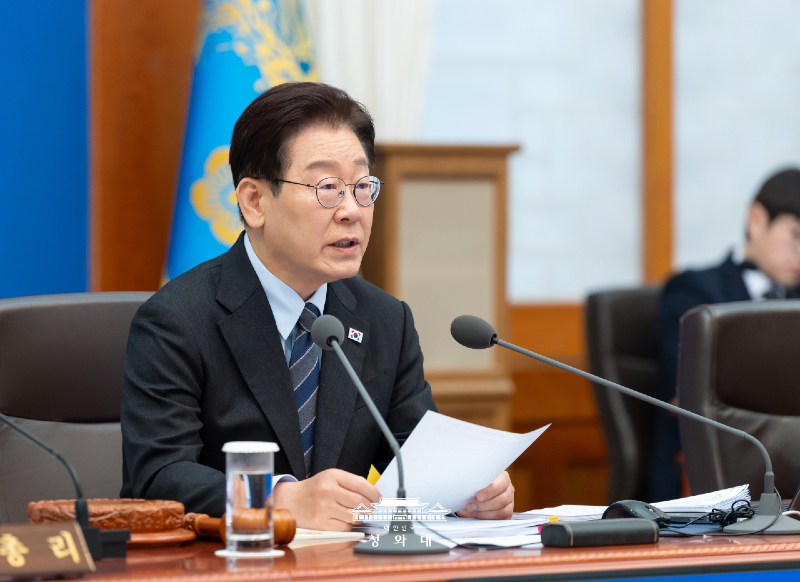 李大統領＝６日、ソウル、大韓民国 青瓦台