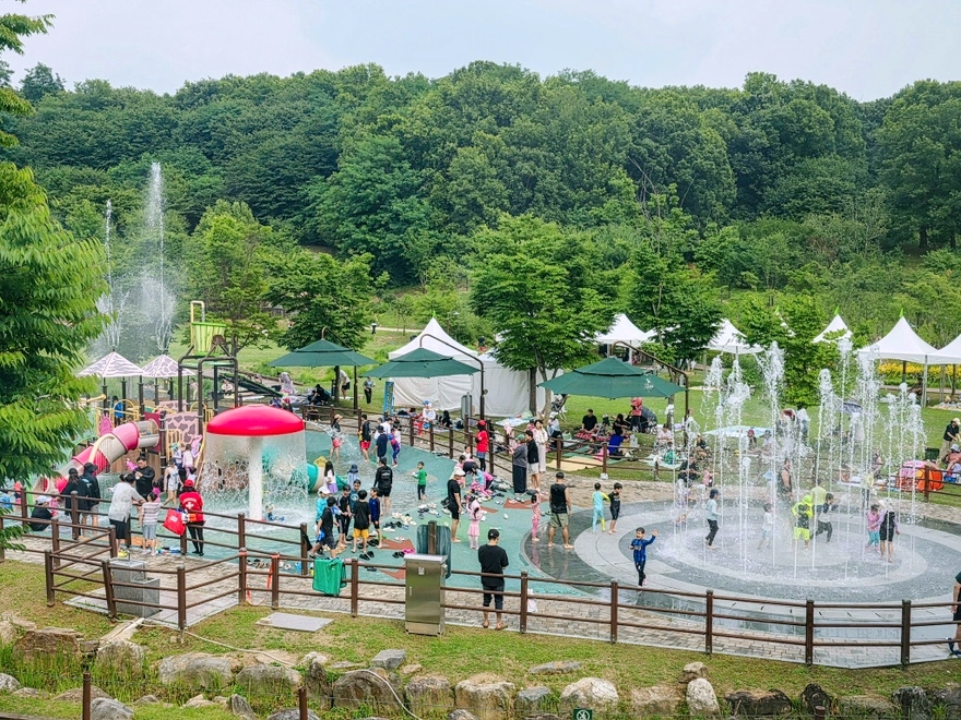 中浪区の中浪キャンピングの森=ソウル市