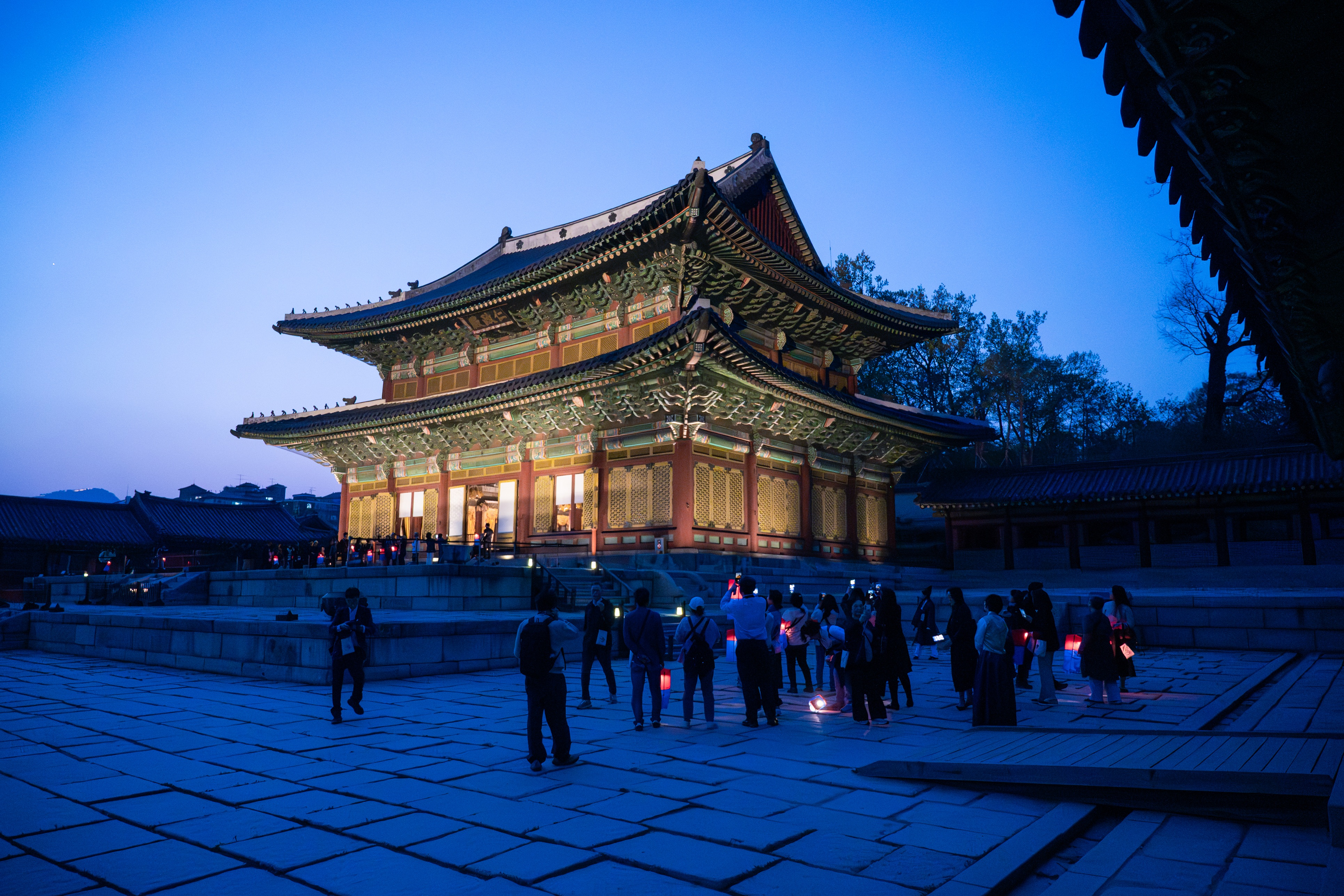写真は２０２６年上半期に行われた昌徳宮「月明かり紀行」＝国家遺産庁