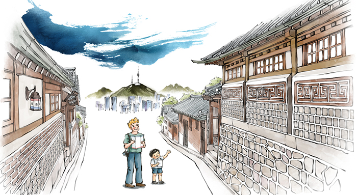 플리커에 외국인 관광객이 카메라에 담은 서울의 대표 모습은 ‘종로’와 ‘남산’인 것으로 나타났다. 아이클릭아트