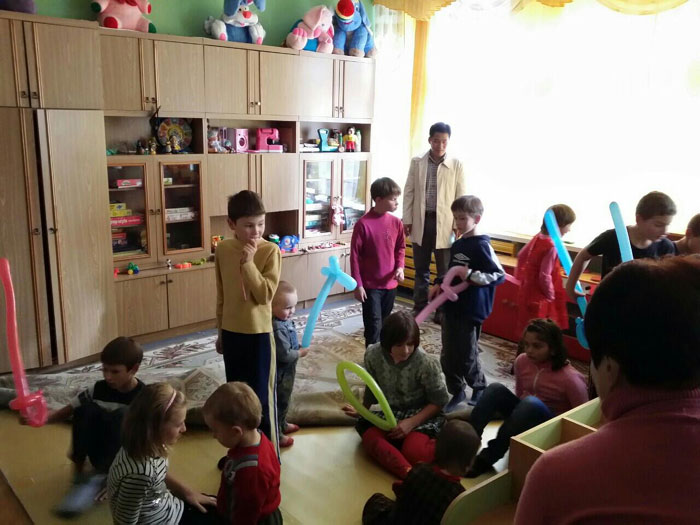 에이오지의 온돌난방 시스템이 도입된 벨라루스의 한 유치원.