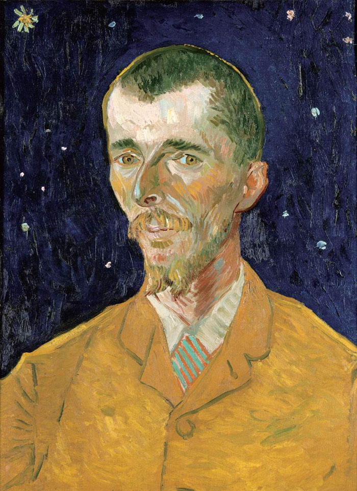 (위) 폴 고갱의 ‘노란 건초더미,’ (아래) 고흐 ‘외젠 보흐의 초상’ (사진: RMN/ Musée d’Orsay – GNC media)