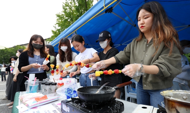 ３年ぶりの大学祭