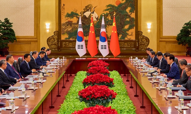 李大統領、中国序列２位・３位と連続会談