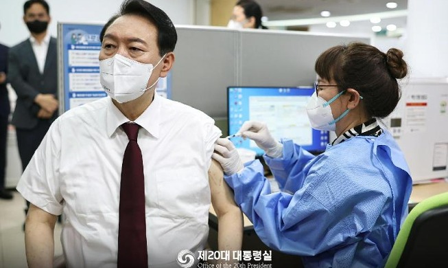 尹大統領 ４回目のワクチン接種呼びかけ